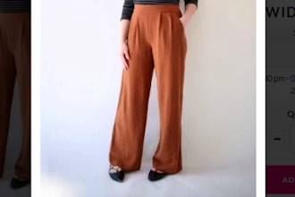 Sew Wide Leg Pants